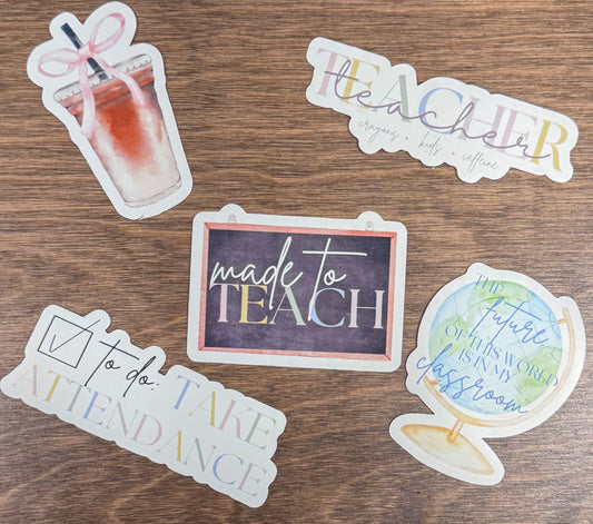 Teacher stickers