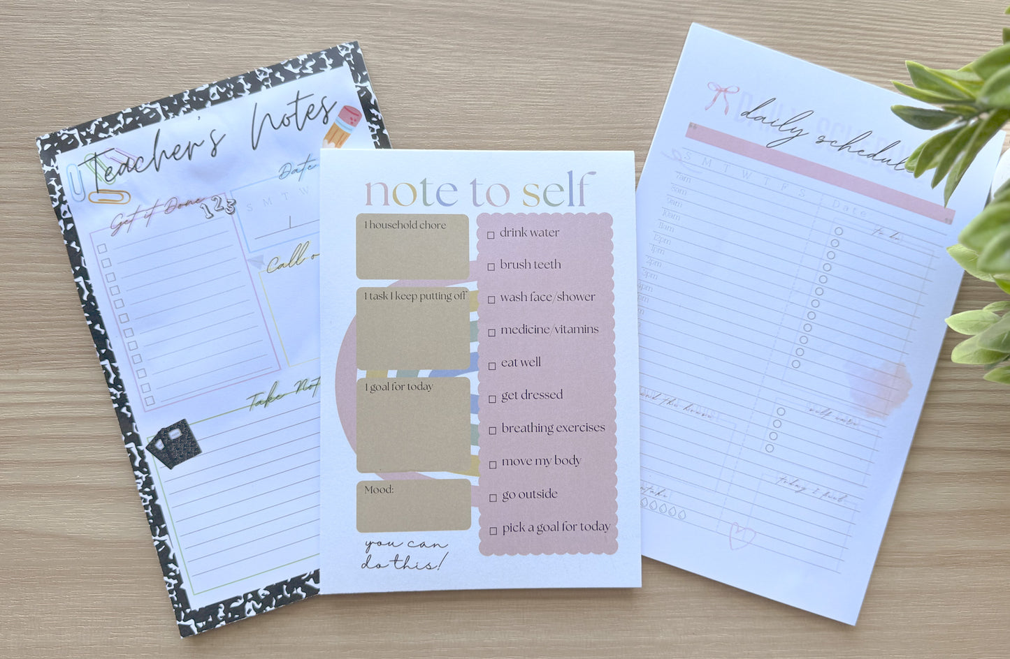 Teacher Daily Planner